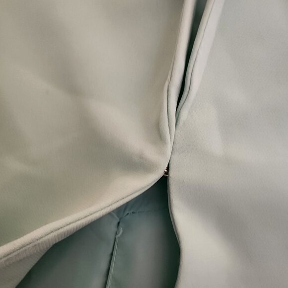Justfab Flap Pocket Blazer NWOT Mint Green XL Dark Marks - Picture 9 of 11